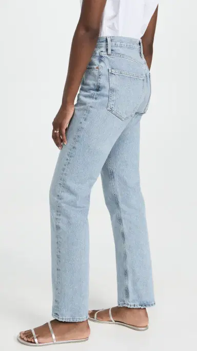 AGOLDE Lana Mid Rise Straight Jeans Riptide | Thumbnail 4 AGOLDE Lana Mid Rise Straight Jeans Riptide | Thumbnail 4