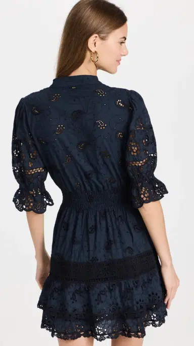 TEMPTATION POSITANO Hollywood Dress Navy S | Thumbnail 3