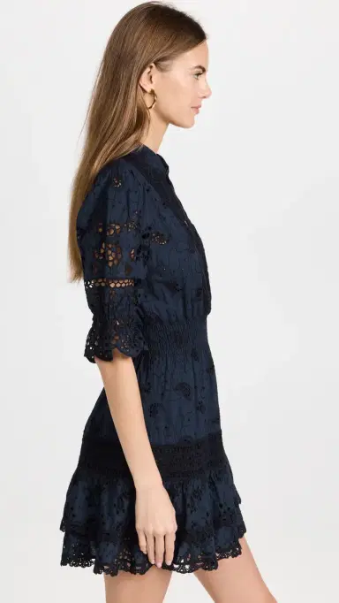 TEMPTATION POSITANO Hollywood Dress Navy S | Thumbnail 4