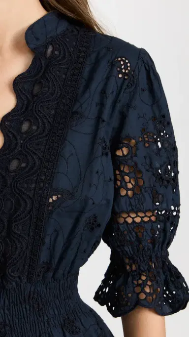 TEMPTATION POSITANO Hollywood Dress Navy S | Thumbnail 6