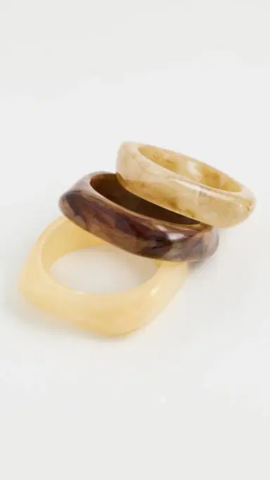 MAYAMAR The Tierra Bangle Set Multi One Size | Thumbnail 5