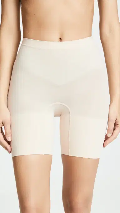Spanx Power Shorts Soft Almond L | Thumbnail 2