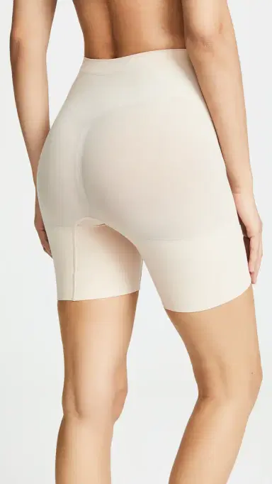 Spanx Power Shorts Soft Almond L | Thumbnail 3