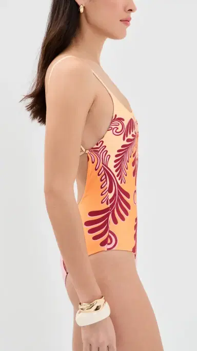 FARM Rio Arabesc Soft Yellow One Piece Arabesc Soft Yellow | Thumbnail 4 FARM Rio Arabesc Soft Yellow One Piece Arabesc Soft Yellow | Thumbnail 4