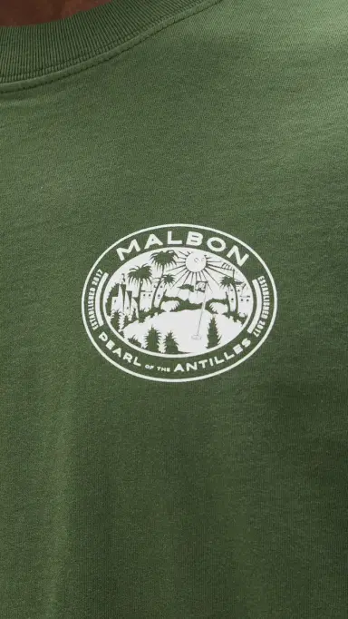 Malbon Horizon Tee Olivine | Thumbnail 6