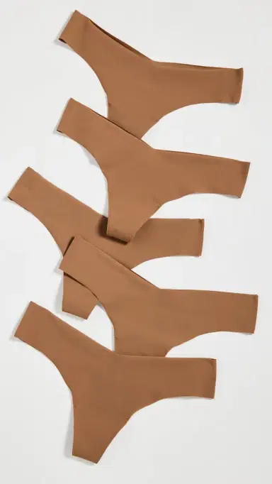 Commando Classic Thong 5-Pack Caramel | Thumbnail 2