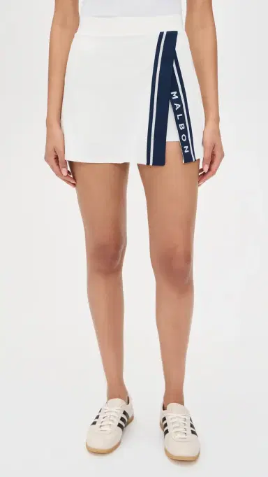 Malbon Baseline Skort White | Thumbnail 2