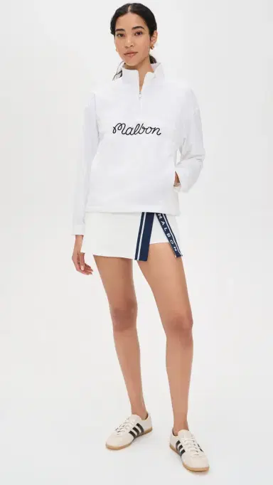 Malbon Baseline Skort White | Thumbnail 5