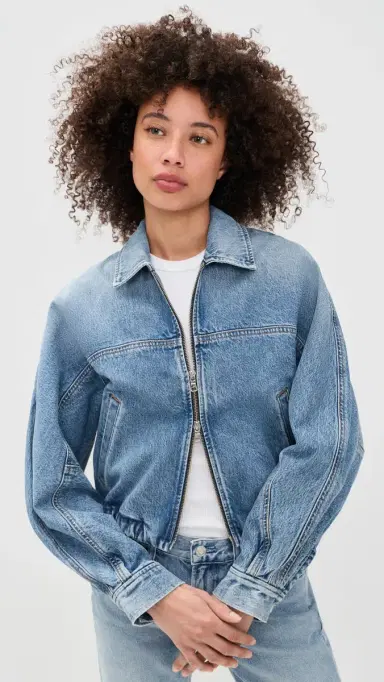 AGOLDE Dixon Cocoon Bomber Jacket Outbreak S | Thumbnail 2