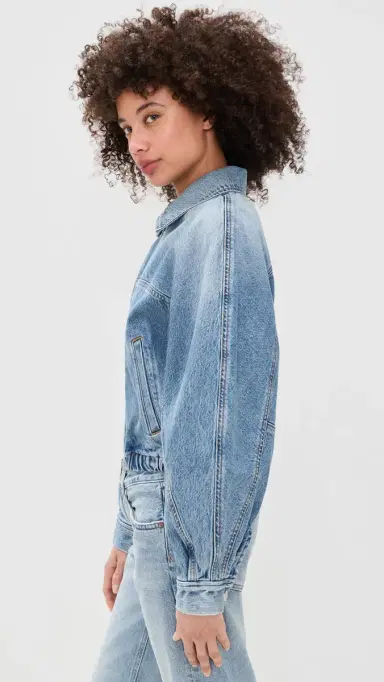 AGOLDE Dixon Cocoon Bomber Jacket Outbreak S | Thumbnail 4