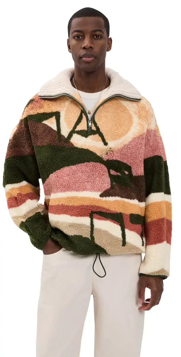 arley Fleece Pullover ulticolor