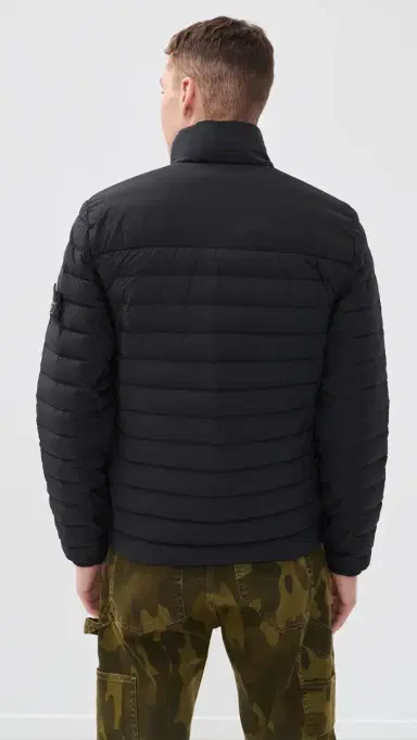 Stone Island Nylon Down Jacket Black | Thumbnail 3 Stone Island Nylon Down Jacket Black | Thumbnail 3