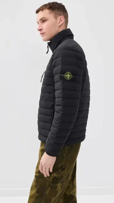 Stone Island Nylon Down Jacket Black | Thumbnail 4 Stone Island Nylon Down Jacket Black | Thumbnail 4