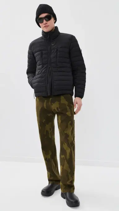 Stone Island Nylon Down Jacket Black | Thumbnail 5 Stone Island Nylon Down Jacket Black | Thumbnail 5