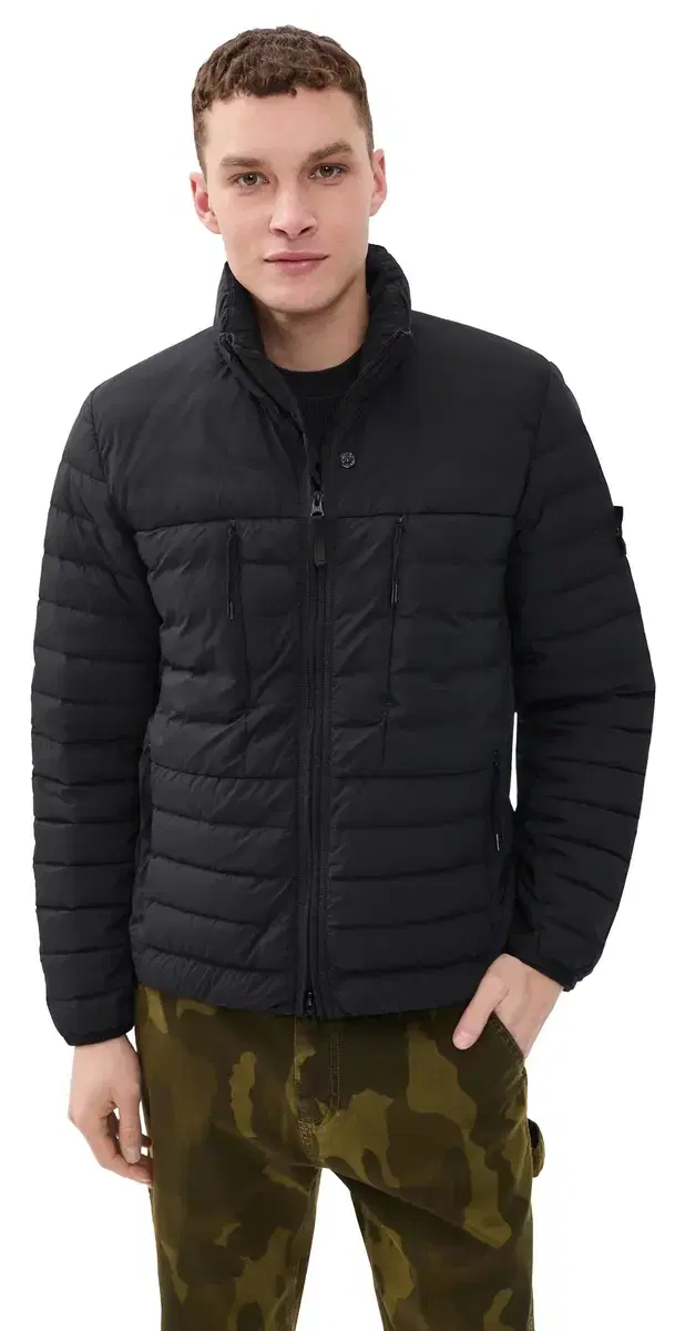Nylon Down Jacket Black