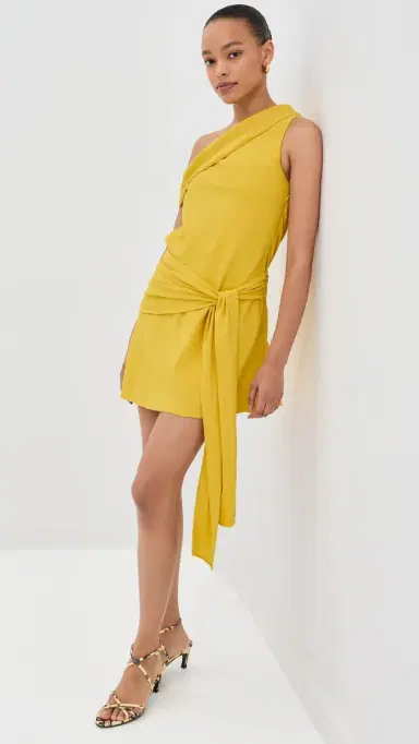 Azeeza Kavari Mini Dress Canary | Thumbnail 5