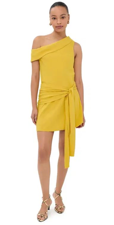 Azeeza Kavari Mini Dress Canary | Thumbnail 1