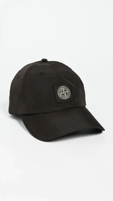 Stone Island Nylon Oxford Baseball Cap Black One Size | Thumbnail 2 Stone Island Nylon Oxford Baseball Cap Black One Size | Thumbnail 2
