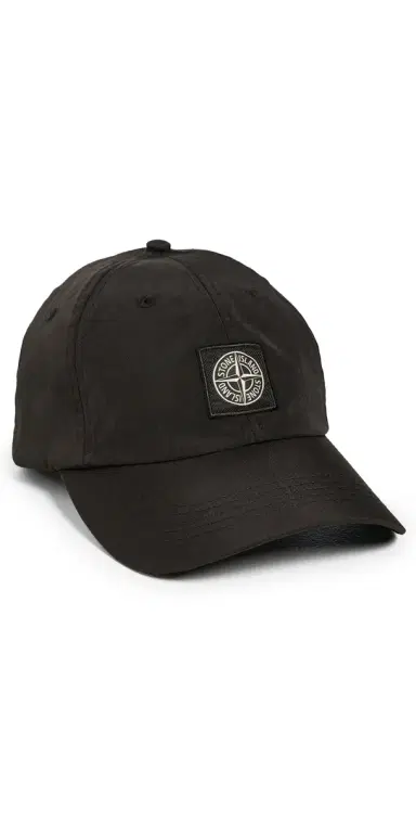 Stone Island Nylon Oxford Baseball Cap Black One Size | Thumbnail 1 Stone Island Nylon Oxford Baseball Cap Black One Size | Thumbnail 1