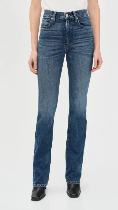 SLVRLAKE Jade High Rise Slim Boot Jeans Endless Highway 26 | Thumbnail 2