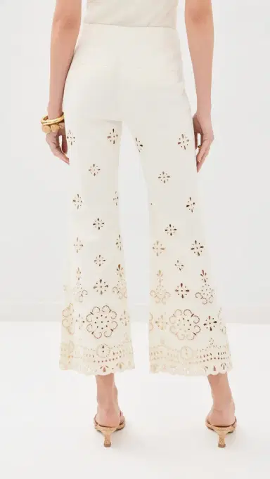 Veronica Beard Komi Pants Dove | Thumbnail 4 Veronica Beard Komi Pants Dove | Thumbnail 4