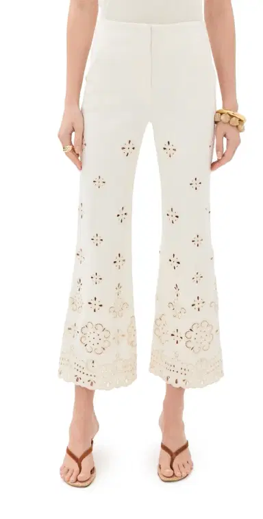 Veronica Beard Komi Pants Dove | Thumbnail 1 Veronica Beard Komi Pants Dove | Thumbnail 1