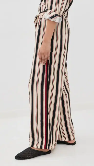 Little Lies The Horizon Pants Beige Stripe L | Thumbnail 4