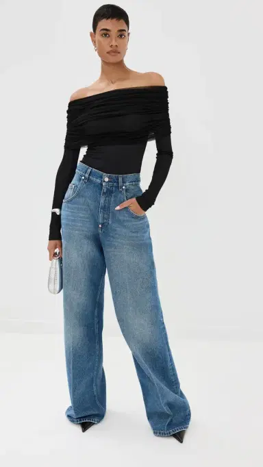 Christopher Esber Sonora Silk Veiled Top Black | Thumbnail 6 Christopher Esber Sonora Silk Veiled Top Black | Thumbnail 6