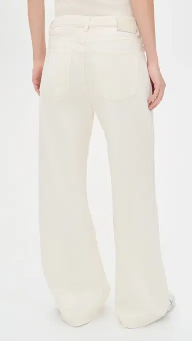 DL1961 DL Aura Alex Baggy Low-Rise Jeans Eggshell Aura | Thumbnail 3