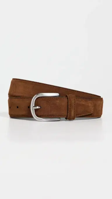Anderson's Suede Belt Medium Brown M3 34 | Thumbnail 2