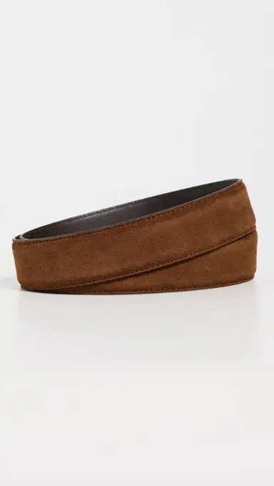 Anderson's Suede Belt Medium Brown M3 34 | Thumbnail 3