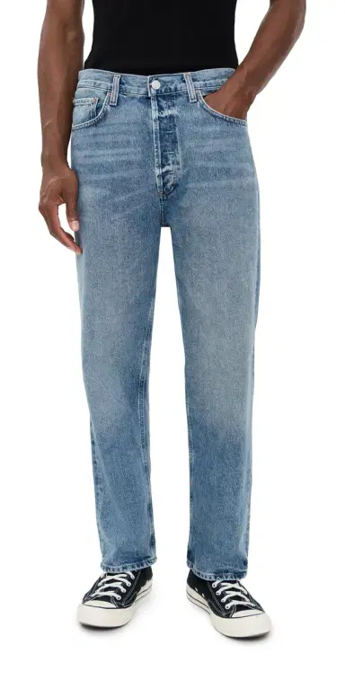 AGOLDE 90s Relaxed Straight Leg Jeans - 30 Friction 33 | Thumbnail 1