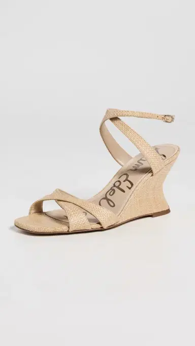 Sam Edelman Davi Wedges Bleached Beechwood | Thumbnail 2