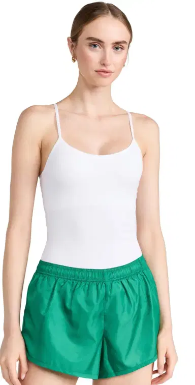 Splits59 Loren Seamless Waist Length Tank White XS/S | Thumbnail 1
