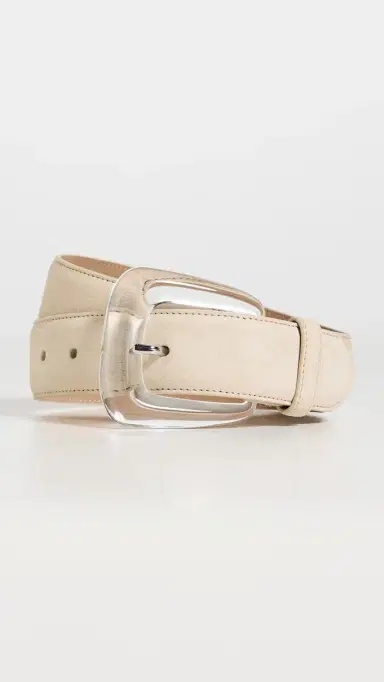 Veronica Beard Suede Resin Arch Belt | Thumbnail 2