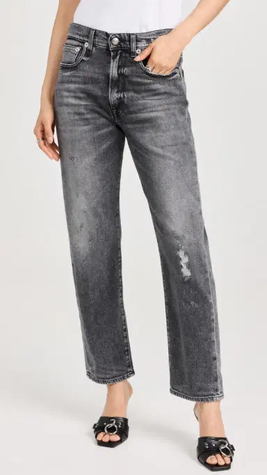 R13 Boyfriend Jeans Vintage Grey 28 | Thumbnail 2