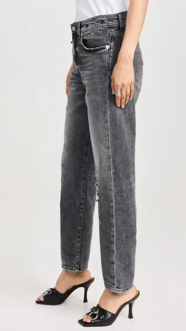 R13 Boyfriend Jeans Vintage Grey 28 | Thumbnail 4