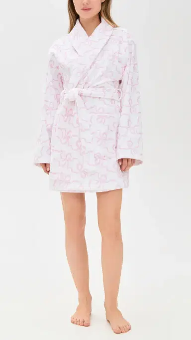 LoveShackFancy Indie Robe Pink Bonnet M/L | Thumbnail 2