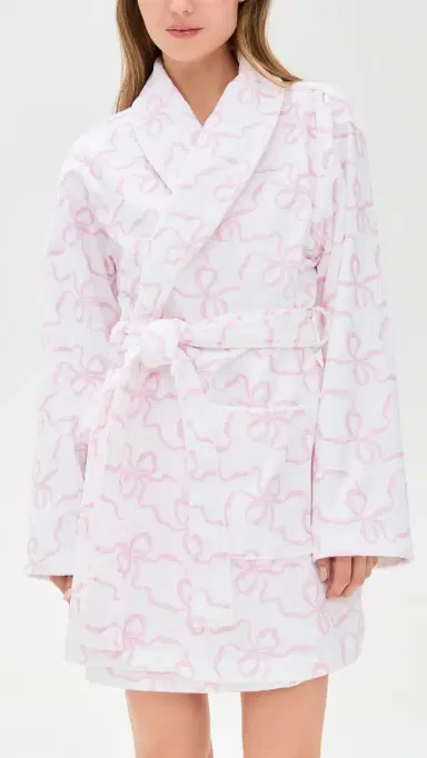 LoveShackFancy Indie Robe Pink Bonnet M/L | Thumbnail 5