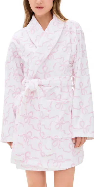 LoveShackFancy Indie Robe Pink Bonnet M/L | Thumbnail 1