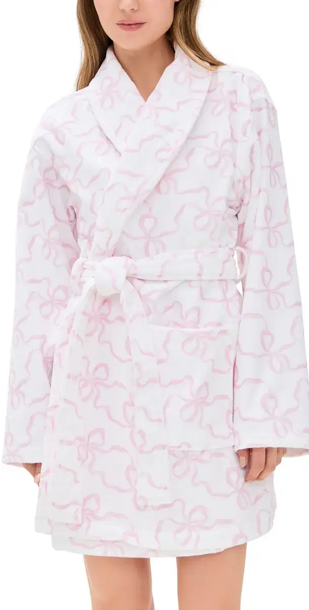 LoveShackFancy Indie Robe Pink Bonnet