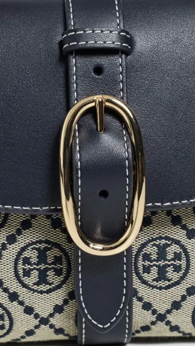 Tory Burch T Monogram Soft Small Shoulder Bag Tory Navy One Size | Thumbnail 5 Tory Burch T Monogram Soft Small Shoulder Bag Tory Navy One Size | Thumbnail 5