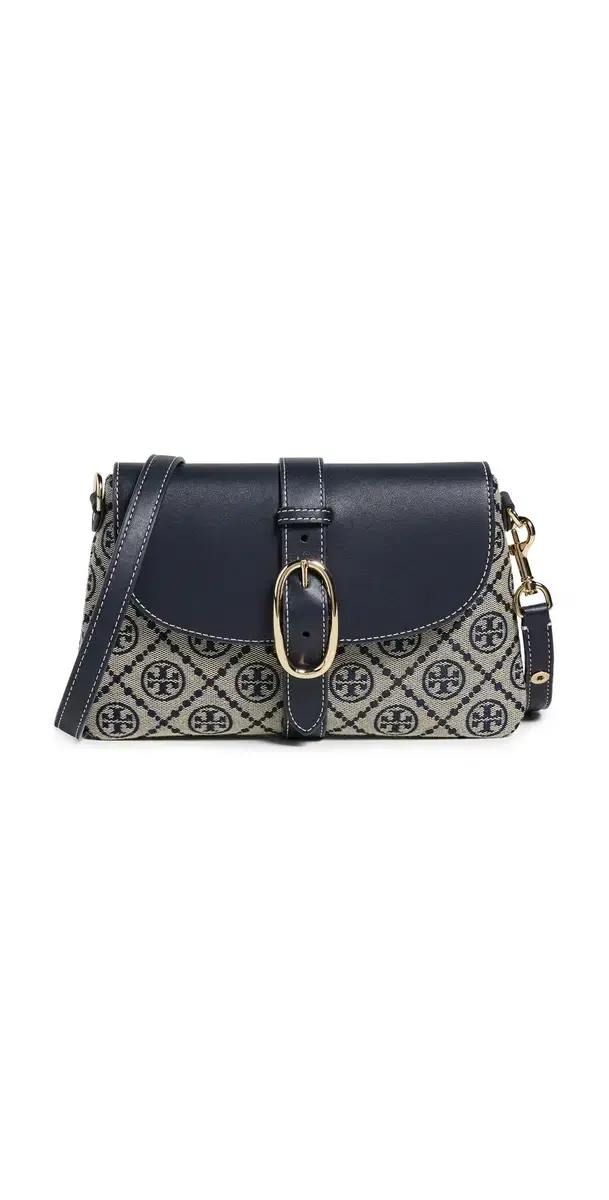 Tory Burch T Monogram Soft Small Shoulder Bag Tory Navy One Size