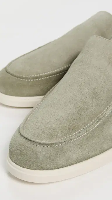Frescobol Carioca Miguel Suede Loafers Pale Green | Thumbnail 5