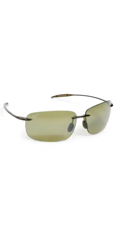Maui Jim Breakwall Sunglasses Green-Green-Green One Size | Thumbnail 1