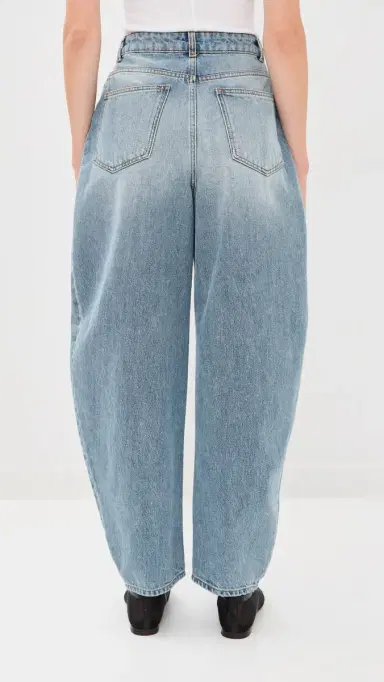 RÓHE High-Waist Sculptural Denim Jeans | Thumbnail 3 RÓHE High-Waist Sculptural Denim Jeans | Thumbnail 3