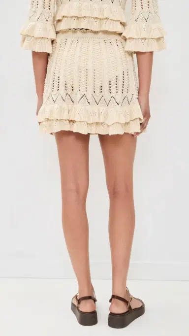 ISABEL MARANT ÉTOILE Nelle Ruffle Skirt | Thumbnail 3 ISABEL MARANT ÉTOILE Nelle Ruffle Skirt | Thumbnail 3
