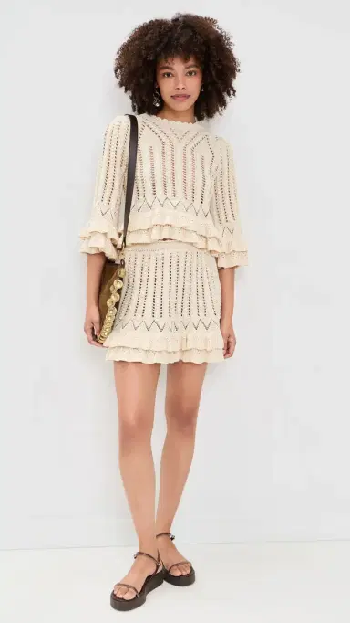 ISABEL MARANT ÉTOILE Nelle Ruffle Skirt | Thumbnail 5 ISABEL MARANT ÉTOILE Nelle Ruffle Skirt | Thumbnail 5