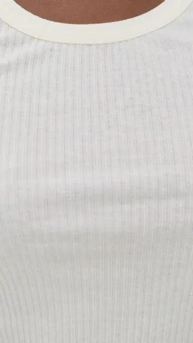 Helmut Lang Racer Strap Tank Winter White | Thumbnail 6