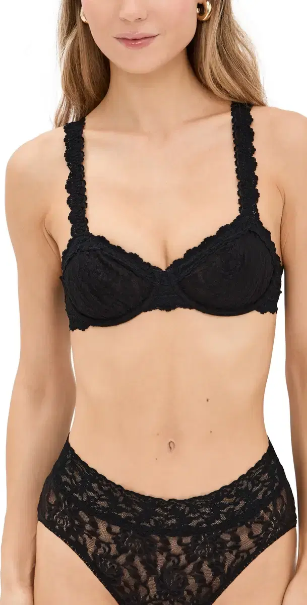 Balconette Bra Black